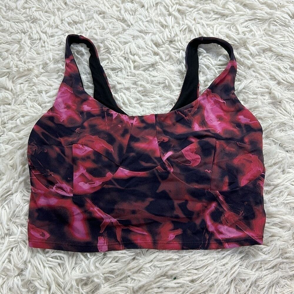 Lululemon Nulu Front-Darting Yoga Bra *Light Support B/C Cup Intensity Pink